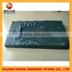 Traditional Chinese Slate Stone Tea Tray,indoor Tea Tray Sculpture thumbnail-1