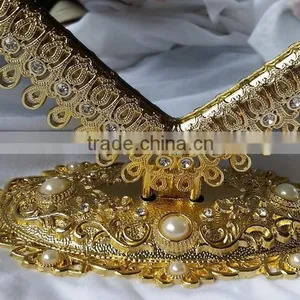 Decorative Gold Metal Frame Mirror for Islam Muslin thumbnail-2