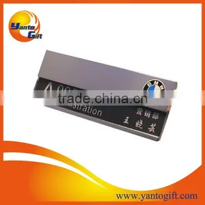 Custom Aluminum Metal Name Tag thumbnail-1