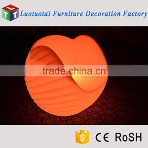 2015 New LED Sofa Design PE Plastic Lighting Sofa With 16 Color Changing thumbnail-5