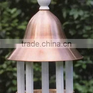 Hot Selling and Antique Looking Bird Feeder, Available in Different Colors, Can be Customized as Required, Bell Shaped Top, thumbnail-1