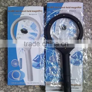 Hand-held Magnifier Battery Operated Led Lighted Magnifier thumbnail-1