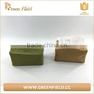 Brown Washable Kraft Paper Tissue Case,wholesale Kraft Paper Tissue Case thumbnail-2