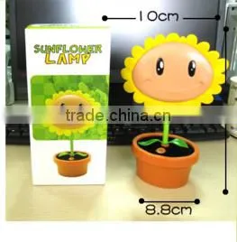 Wholesale Stock Small Order Creative Sunflower Plant Night Light thumbnail-2