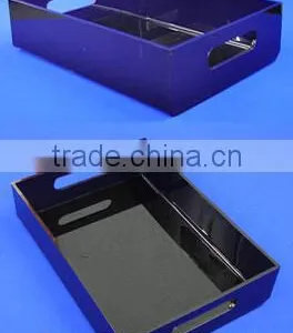 High Quality Clear Acrylic Serving Trays ,Home Storage Organization Storage Acrylic Trays thumbnail-4