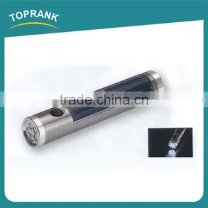 5led Mini Aluminum Solar Power Rechargeable Solar Led Flashlight thumbnail-1