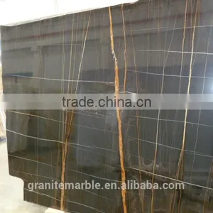 High Quality Nero Dorato Marble For Bathroom/Flooring/Wall Etc & Marble Tiles & Slabs For Sale With Best Price thumbnail-2