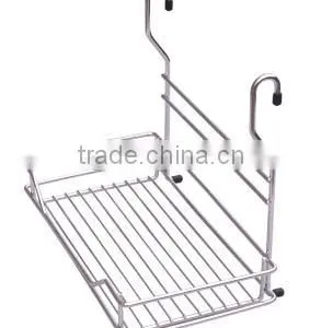 Single Tier Bath Shelf Cantilever Bath Shelf & Laundry Rack thumbnail-1