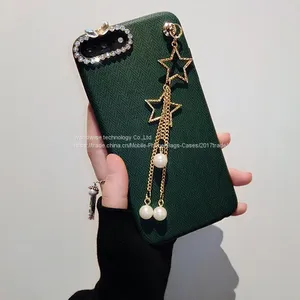 Imitation PU Leather Cell Phone Cover Shell Diamond Mobile Phone Cases for IPhone7/7Plus/6/6s/6plus/6splus Accessories thumbnail-2