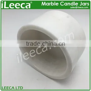 Big Size Home Premium Marble Candle Holder Jars thumbnail-4