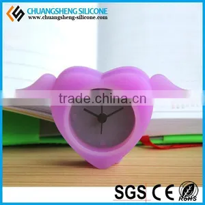 Angel Wings Shape Clock, Silicone Clock, OEM Clock thumbnail-5