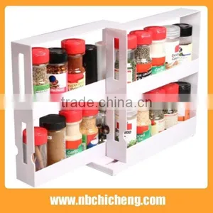 Plastic Rotating Storage Shelf thumbnail-1