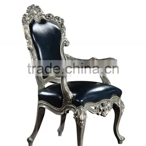 Luxury Royal Upholstery Swivel Chair for Office, Classic Design Office Armchair With Fabric and Leather BF11-09192d thumbnail-3