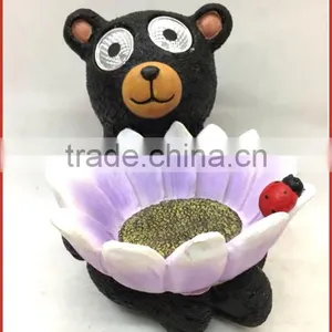 Handicraft Artwork Bird Bath Outdoor Lighting Garden thumbnail-1