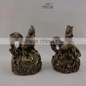 Russia Resin New Year Chicken Statue thumbnail-4