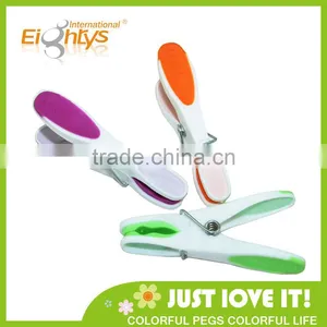 Houseware TPR Material Soft Grip Hanging Colored Peg for Cloths thumbnail-2