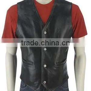 Custom Leather Vests thumbnail-1