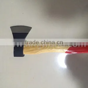 High Carbon Steel Wooden Handle Axe Steel Forged Hatchet thumbnail-3