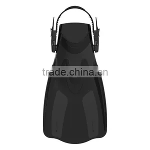 2016 New Product Open Heel Snorkeling Fins Snorkel Dive Fins for Skin Dive Made by PP+TPR thumbnail-3