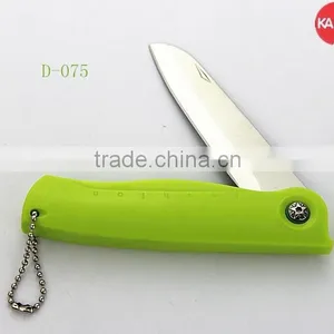D-075 Folding Knife Single Blade Pocket Knife thumbnail-1