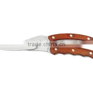 B2107 Stainless Steel Scissors Kitchen Scissors Bone Shears With TPR Handle thumbnail-6