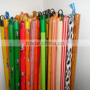 Wooden Mop Handle Cover PVC With Greek Thread thumbnail-1