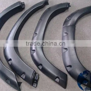 Black Wheel Arch Fender Flares Wheel Fender for Toyota LC80 thumbnail-1