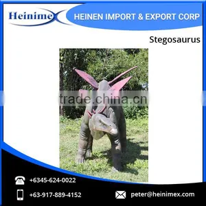 Animated Dinosaur Model Fiberglass Large Stegosaurus for Dinosaur Park thumbnail-4