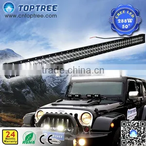 50inch 288w off Raod Car Vehicle Led Light Bar for Jeep Wrangler off Road thumbnail-1