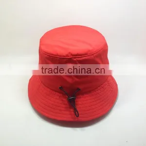 Waterproof Bucket Hat With Spring Loaded Drum Cord Toggle Lock And Fisherman thumbnail-1