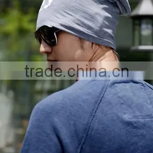 In the Spring of the New Male Ladies Fashion Cap Sleeve Head Cap Hipster Cap Turban Hip Hop Baotou MZ1148 Knitting Hat thumbnail-5