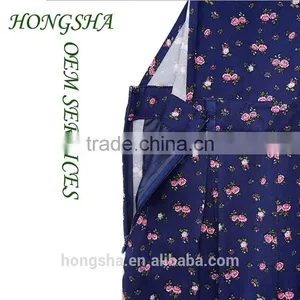 Wholesale Children's Boutique Clothing Floral Rush Overalls Frocks Designs 2016 HSD7377 thumbnail-2