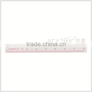 Kearing Individual Package 1/4 & 1/5 Proportion Flexible Plastic Engineer Scale Ruler Built-in Calibration1.2mm Thickness # 8502 thumbnail-1