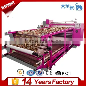 Automatic Heat Transfer Press Roller Machine With 50cm Diameter of the Cilinder thumbnail-1