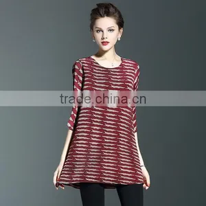 2017 Brand Ancient Printing Drape Women A-line Dress thumbnail-1