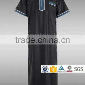 MEN'S MUSLIM ISLAMIC ARABIC ROBES DISHDASHA MORNING GOWNS THOBE thumbnail-1