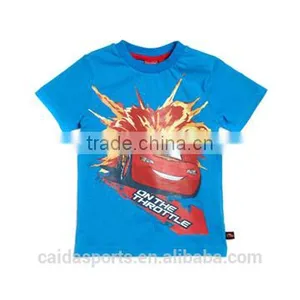 2015 Hot Sale 100% Cotton Short Sleeved Boy T Shirts thumbnail-1