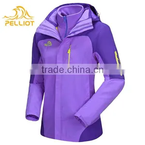 Women Outwear Sport Waterproof Breathable 3 in 1 Outdoor Jacket thumbnail-2