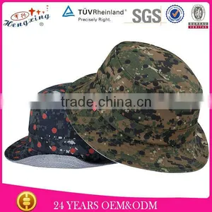 Wholesale Cheap Short Brim High Quality Custom Fashion Camo Bucket Hat thumbnail-1