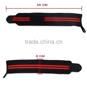 Wrist Thumb Wrap Support Brace Black & Red thumbnail-4