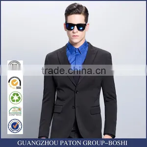 Custom Men's Wool Three Pieces Suit Of Korean Tuxedo For Men thumbnail-1