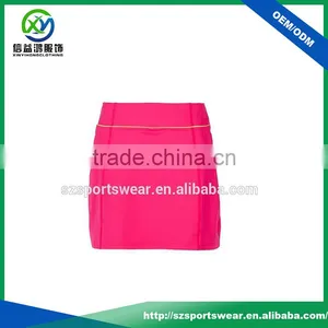 Comfortable Bright Color Polyester Quick Dry Sport Skirt thumbnail-1