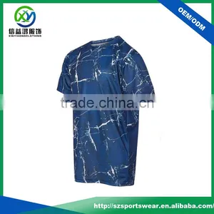 New Design Sublimation Printing Plus Size Custom Men T-shirt thumbnail-2