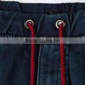 Guangzhou Jeans Market New Model Jeans Pent Style Wholesale Kids Jeans With Rib Hem thumbnail-5
