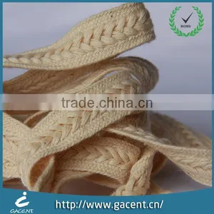 9mm Wide Cotton Braided Cord With Piping for Garment Decoration thumbnail-1
