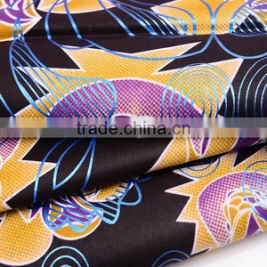 African Fashion Imitation Wax Fabric Real Wax Fabric thumbnail-1