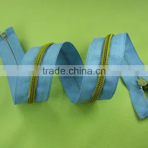 Factory Sale Promotional Metal Aluminum Zipper for Garments thumbnail-5