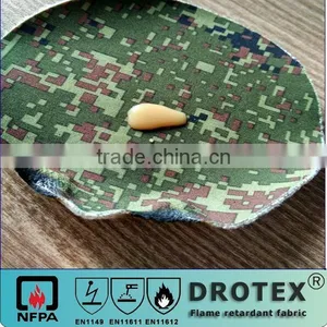 Flame Retardant Camouflage Water Resistant Fabric for Outdoor Clothing thumbnail-1