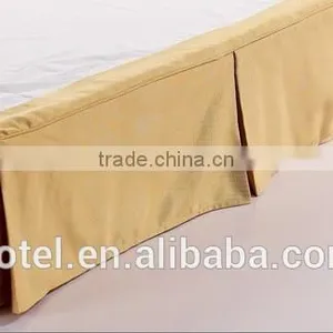 Hotel Bed Skirt,popular Bed Skirt for Hotel Using, Fitted Bed Skirt thumbnail-3