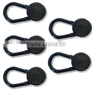 25 Pack Waistband Extender Set -5 White Button,5 Black Button,5 Spring Metal Button,5 Cotton Hook,5 Cotton Button Extenders thumbnail-3